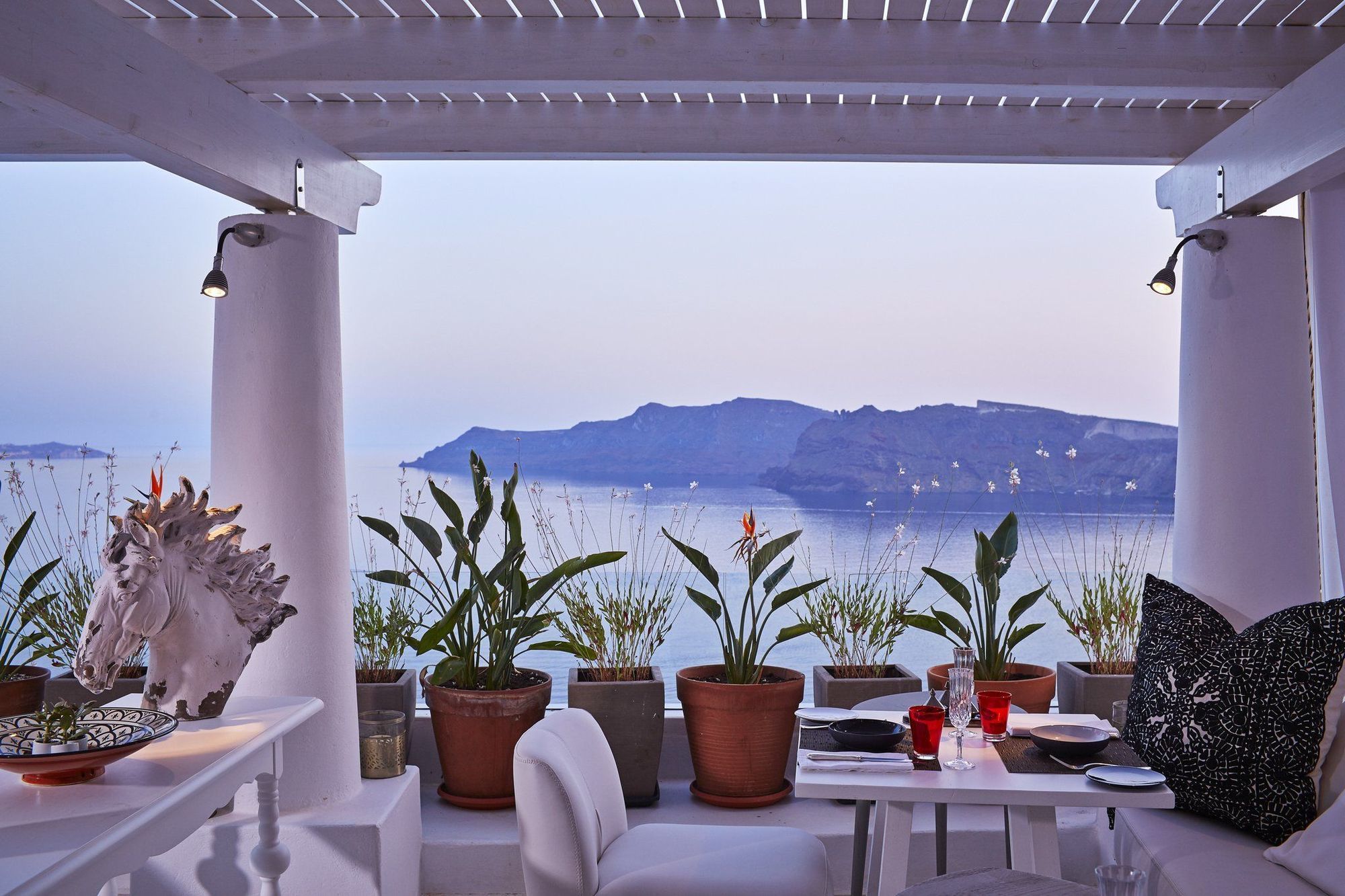 Katikies Villa Santorini - The Leading Hotels Of The World Ia Restaurant foto